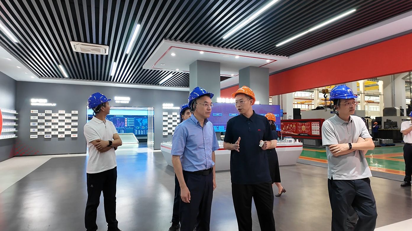 温州市委组织部朱启仁副部长一行调研z6com·尊龙科技，共商高层次人才引育新路径